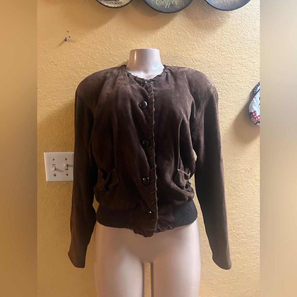 BEGEDOR  Italia Brown Suede Women's Jacket
